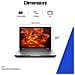 DK1L5ET laptop Intel Core Ultra 7 255HX 40,6 cm (16") WUXGA 64 GB DDR5-SDRAM 1 TB SSD NVIDIA RTX PRO 2000 Blackwell Wi-Fi 7 (802.11be) Windows 11 Pro AI Workstation, AI PC Argento - Foto miniatura 5
