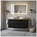 Mobile sottolavabo, Beige, 160 cm, 4 cassetti con chiusura ammortizzataMobileda bagno - Foto miniatura 5