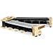 WOD360 Raclette grill multifunzione 8 persone, pietra di granito, base girevole 180°, piastre rimovibili, 8 padelle e 8 spatole, 1400 W - Foto miniatura 3
