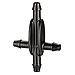 Connettore Rapido per Tubo 1/4" Nera TRE91145 - Foto miniatura 1
