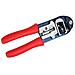 Kit Crimpatura Professionale MAYLINE Con Tester - Per Cavi RJ45, RJ11, Cat5/Cat6, Colore Bianco