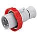 Spina Mobile Diritta Hp Ip67 2p+t 32a 200 250v 50/60hz 6h Cablaggio A Vite - Foto miniatura 1