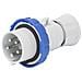 Spina Mobile Diritta Hp Ip67 2p+t 32a 200 250v 50/60hz 6h Cablaggio A Vite - Foto miniatura 2