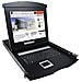 IDATA KVM-DR17S8 - Console KVM Switch 8 Porte USB / PS2 con LCD 17'' da Rack 19'' - Foto miniatura 2