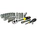 Set 30pz Chiavi A Bussola 1/2' E 1/4'con Cricchetto Stht0-73929 - Foto miniatura 2