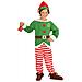 Costume Elfo Natalizio Per Bambino - Taglia: 4 - 5 Anni (116 Cm)  - Foto miniatura 1