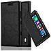 Custodia Compatibile Con Nokia Lumia 929 / 930 In Nero Di Notte - Coperchio Protettiva Con Chiusura Magnetica, Funzione Stand E Tasca Per Le Carte - Foto miniatura 1