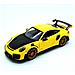 Porsche 911 Gt2 Rs 2018 Yellow Carbon Black 1:24 - Foto miniatura 1