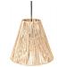 Lampada A Sospensione In Corda - E27 - 40 W - H. 27 Cm - Beige - Foto miniatura 3