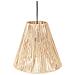 Lampada A Sospensione In Corda - E27 - 40 W - H. 27 Cm - Beige - Foto miniatura 1