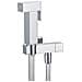 Idroscopino Wc Doccetta Ottone Portatile Shutoff Monogetto Con Leva Ogomondo Kit *** Finitura- : Cromato Quadro - Foto miniatura 2