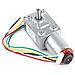 Cc 12v Worm Worm Gear Motor Encoder High Torque Reduction Gear Box Con Encoder Srong Autobloccante 6 Millimetri Albero Di Uscita - Foto miniatura 1
