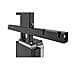 10080250 86" Portable flat panel floor stand Alluminio, Nero base da pavimento per tv a schermo piatto - Foto miniatura 8