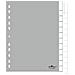 6410-10 Blank tab index Polipropilene (PP) Grigio - Foto miniatura 1