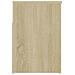 Panca Portascarpe Rovere Sonoma 103x30x54,5 cm in Truciolato - Foto miniatura 5