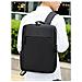 Zaino Porta Computer 15,6 Pollici Impermeabile Nero - Foto miniatura 4