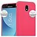 Custodia Compatibile Con Samsung Galaxy J3 2017 In Candy Rosso - Coperchio Protettivo In Silicone Tpu Flessibile - Foto miniatura 6