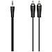 Hama Cavo 2 Rca M/jack 3.5 Mm M, 1,5 Metri, Nero - Foto miniatura 1