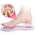 Solette Per Scarpe Con Assorbimento Degli Urti Traspiranti Con Massaggio 4d 1 Paio Pink - Foto miniatura 3