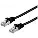 607697 Cavo Di Rete Nero 0,5 M Cat6a U /ftp (stp) - Foto miniatura 1
