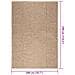 Tappeto ZIZUR 200x290 cm Aspetto Iuta per Interni ed Esterni - Foto miniatura 7