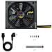 Alimentatore TQAPOLO-600SP ATX 600 W Colore Nero - Foto miniatura 6