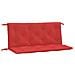 Cuscini Per Panca 2 Pz Rossi 120x50x7 Cm In Tessuto Oxford - Foto miniatura 2