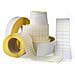 65000996 Etichetta Per Stampante Giallo (label 60 X 60 - Core 25. - Yellow. Top-coated. Dt. - Permanent. 1.200 L - Foto miniatura 1