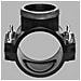 Presa Staffa Con Rinforzo E Guarnizione Piatta Bulloni Inox Pn 10 63 X 1''1/4 - Foto miniatura 1