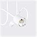 Lampadario Loop 2 Bianco Sl. 1471 - Minimalista Lampadario Bianco 25.5x57x18 Cm - Foto miniatura 5