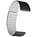 Cinturino Garmin Fenix, Cinturino Per Orologio Garmin In Silicone Magnetico Compatibile Con Fenix 8/7/6/5 Black+grey 22 Mm - Foto miniatura 4
