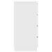 Credenza con Cassetti Bianco 37,5x35x99 cm in Legno Multistrato - Foto miniatura 8