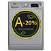 Lavatrice Standard 869991681680 FFB 108 SILVER IT 10 Kg Classe A Centrifuga 1400 giri - Foto miniatura 6
