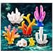 Set Di 5 Mini Ornamenti Corallini Per La Decorazione Di Acquari   Modello 7 - Foto miniatura 3