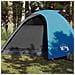 Tenda da Campeggio a Cupola per 4 Persone Blu Impermeabile - Foto miniatura 1