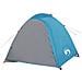 Tenda da Campeggio a Cupola per 4 Persone Blu Impermeabile - Foto miniatura 5