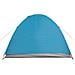 Tenda da Campeggio a Cupola per 4 Persone Blu Impermeabile - Foto miniatura 7