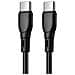 Cavo Usb-c/usb-c 60w Ricarica Rapida E Trasferimento Dati 1m, Nero - Foto miniatura 5