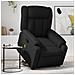 Poltrona Alzapersona Reclinabile Massaggio Nero Similpelle - Foto miniatura 2