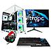 Pc Gaming Pack Gold Plus V2 Bianco - R7 5800x, Rtx 5060 8 Gb, 32 Gb Ddr4, 2 Tb M2, Win11, Monitor 24"" Fhd 120hz Ips E Accessori Gaming Completi - Pronto Per Giocare - Foto miniatura 1