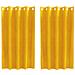 Tende con tende 2 pcs giallo senape 140 x 140 cm Velluto - Foto miniatura 1