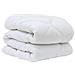 Set Coperta Invernale 2 pcs Bianco 155 x 200 cm Microfibra - Foto miniatura 5