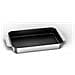 Teglia Da Forno 35 X 22 Cm In Acciaio Inox - Hz9ff010 - Foto miniatura 1