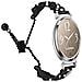Bracciale Cuore E Diamanti Compatibile Con Garmin Lily 2 - Elegante Semichiusura In Lega Di Zinco Black - Foto miniatura 1