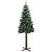 Albero di Natale snodato con 150 LED con supporto Verde 150 cm - Foto miniatura 7
