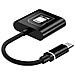 Lettore Schede Microsd / Sd A Usb-c Trasferimento Rapido Ultra Compatto, Nero - Foto miniatura 3