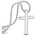 Collana Da Uomo Premium Destino | Acciaio Chirurgico Inossidabile 316l, Argento, 50 Cm - Foto miniatura 1