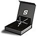 Collana Da Uomo Premium Destino | Acciaio Chirurgico Inossidabile 316l, Argento, 50 Cm - Foto miniatura 2