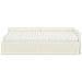 Struttura Letto Angolare con Materasso 2 pcs Crema Velluto - Foto miniatura 5