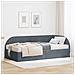 Struttura Letto Angolare con Materasso 2 pcs Grigio Velluto - Foto miniatura 2